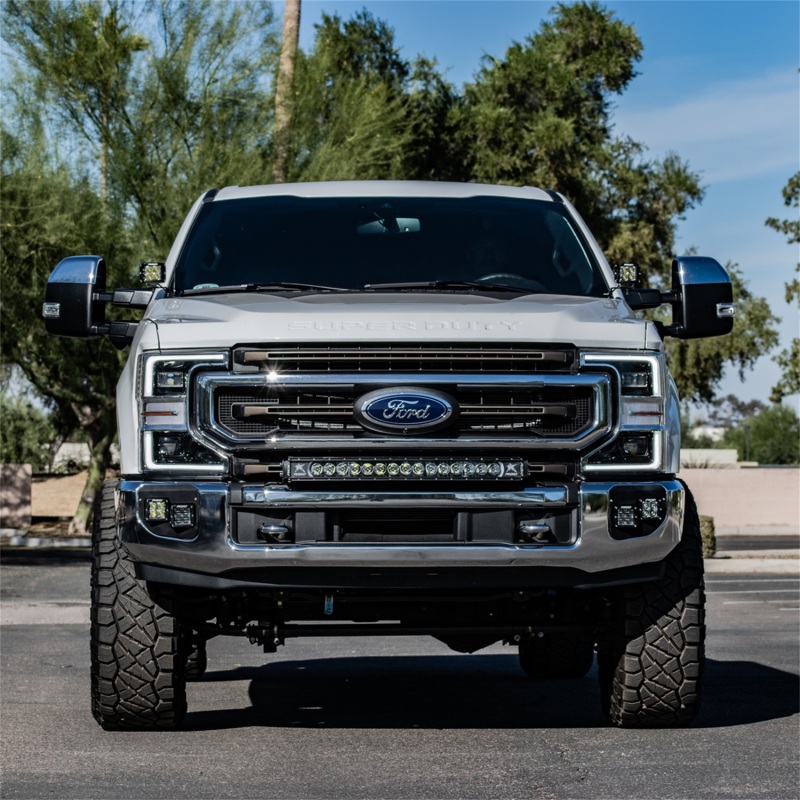 Ford Super Duty Light Mount - Front - Rigid Industries - D Series - `20-`27